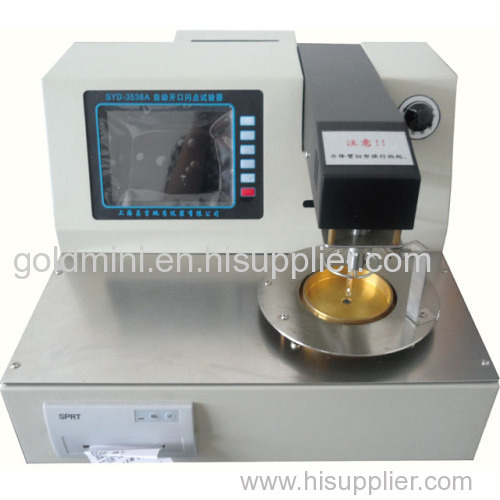 Automatic Cleveland Open-Cup Flash Point Tester