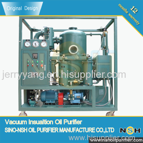 Portable Industry Necessary High Efficiency Vacuum Oil Filter