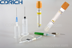 China medical disposable supplies vacuum blood collection tube