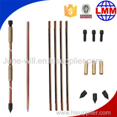 copper bonded steel earth rod