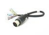 Universal 13 Pin Din Cable for Mounting Camera Alarm GPS DVR Device