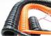 Coiled Power Cord Spring Coiled Electrical Wire For Signal Transmission