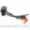 Customized Backup Camera Cable 4pin Wiring Harness For Car Rear View Camera