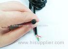 Plastic 5 Pin Mini Din Cable Plug To Socket Vehicle Suerveillance Cable