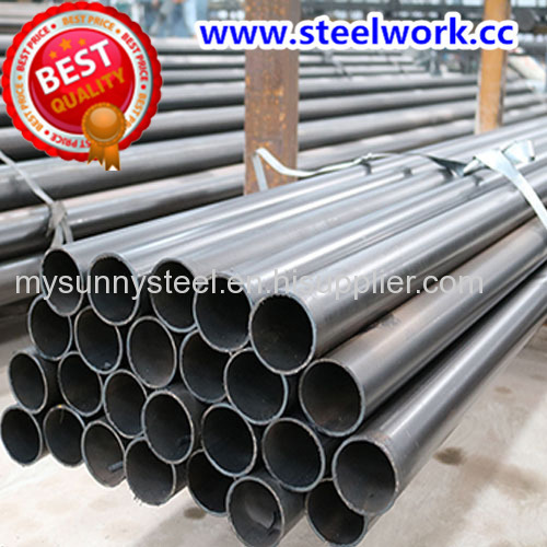 High Quality ERW Welded Round Carbon Steel Tube & Pipe
