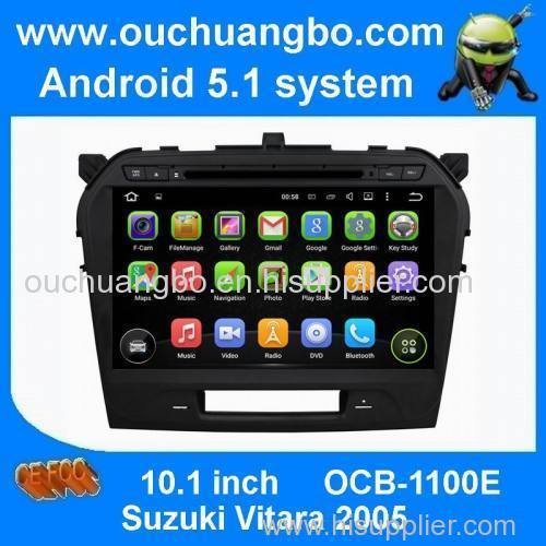Ouchuangbo car dvd gps stereo radio for Suzuki Vitara 2005 with USB SD BT android 5.1 OS