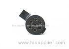 Black Trailer Electrical Plug 7 Pin Trailer Socket Weather Resistant