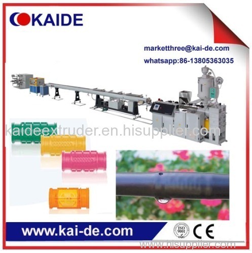 drip irrigation pipe extrusion machine China supplier KAIDE