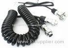 Retractable Spiral Extension Cord 7 Pin For Camera Rear View System