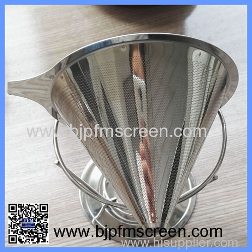 304 stainless steel pour over coffee filter