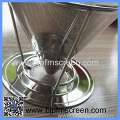 304 stainless steel pour over coffee filter