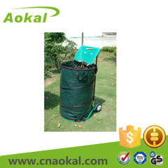 Fold cart with 150 liters Dustbin