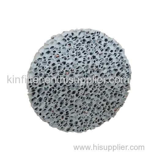 ceramic foam filter for impurities removing from casting metal industry