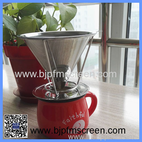 high quality s s pour over dripper coffee filter