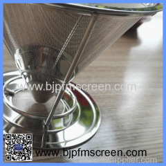 high quality s s pour over dripper coffee filter