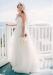 Tulle Spaghetti Straps Neckline A-line Wedding Dress With Lace Appliques