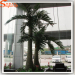 hall decoration plants plastic green leaves artificial coconut palm trees