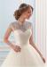 Tulle Bateau Neckline Ball Gown Wedding Dress