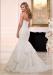 Organza Sweetheart Neckline Natural Waistline Mermaid Wedding Dress