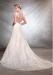 Tulle Bateau Neckline A-Line Wedding Dresses gown with Lace Appliques