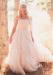 Marvelous Tulle Strapless Neckline A-line Wedding Dresses With Beaded Lace Appliques