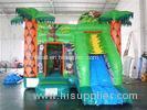 Indoor / Outdoor Bouncy Castle Inflatable Bounce House Rentals Available Logo Printings
