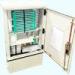 Gray Outdoor Street Pedestal Optical Distribution Box 144 CORES With Floor Mounted