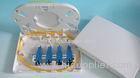 White Fiber Terminal Box Engineering Plastic ABS Double Layer Design