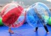 Colorful PVC Zorbing Inflatable Bumper Ball Bubble Soccer Football 1.0mm Thickness
