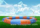 Above Ground Round Inflatable Swimming Pool Multi Colored With CE Pump