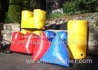 Commercial Hunting Inflatable Paintball Bunkers Hot Air Welding Customized Size