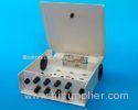 Indoor 8 Port Mini Wall Mount Fiber Termination Box Aluminum Fully Stable Patch Panel