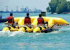 Custom Beach Playing Inflatable Flying Fish Boat Environment Friendly 4X3.6 M