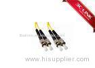 Single Mode ST To ST Fiber Patch Cord Data Processing Networks