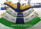 Professional Green White Inflatable Teeter Totter Toys With CE Pump