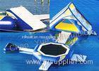 Trampoline Combo Commercial Inflatable Water Park Air Hot Welded With CE Pump