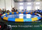 20M Round Water Park Inflatable Swimming Pools Acceptable Logo Printing