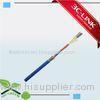 Waterproof 4 Cores SM Armored Fiber Optic Cables Strong But Light