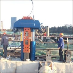 Beiyi H-beam hydraulic pile extractor mainly used in municipal construction.