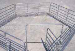 5ft Height Galvanized Corral Panel with round corners