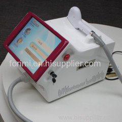German imported pipe with 15 inch big screen 808nm diode laser machine