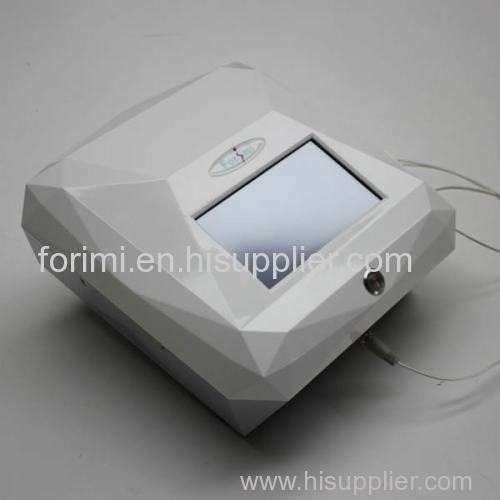 Spider vein removal machine both for blood vessel removal and skin tag removal