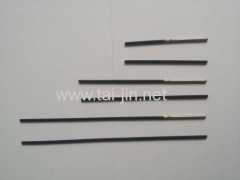 Water treatment welding rod coated with precious noble metal oxide