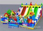 Multi Color Waterproof Giant Inflatable Fun City 12 Months Warranty 20M X12M