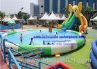 Backyard Amusement Inflatable Water Slide Park Durable 12 Months Warranty