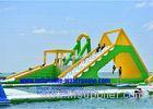Business Huge Inflatable Water Park With Repair Kits / Air Pump Accessory
