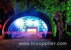 Outside Commercial Dome Inflatable Igloo Tent 5M Diameter With LED Light