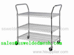 Stainless Steel Welded Mesh Cart