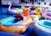 156x110cm PVC Inflatable Boat Electric Inflatable Bumper Boat Different Animal Versions