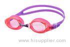 Adjustable Silicone Strap Junior Swimming Goggles With Anti Fog Coating Lens